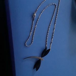 Stainless steel dragonfly pendant and 18 in chain